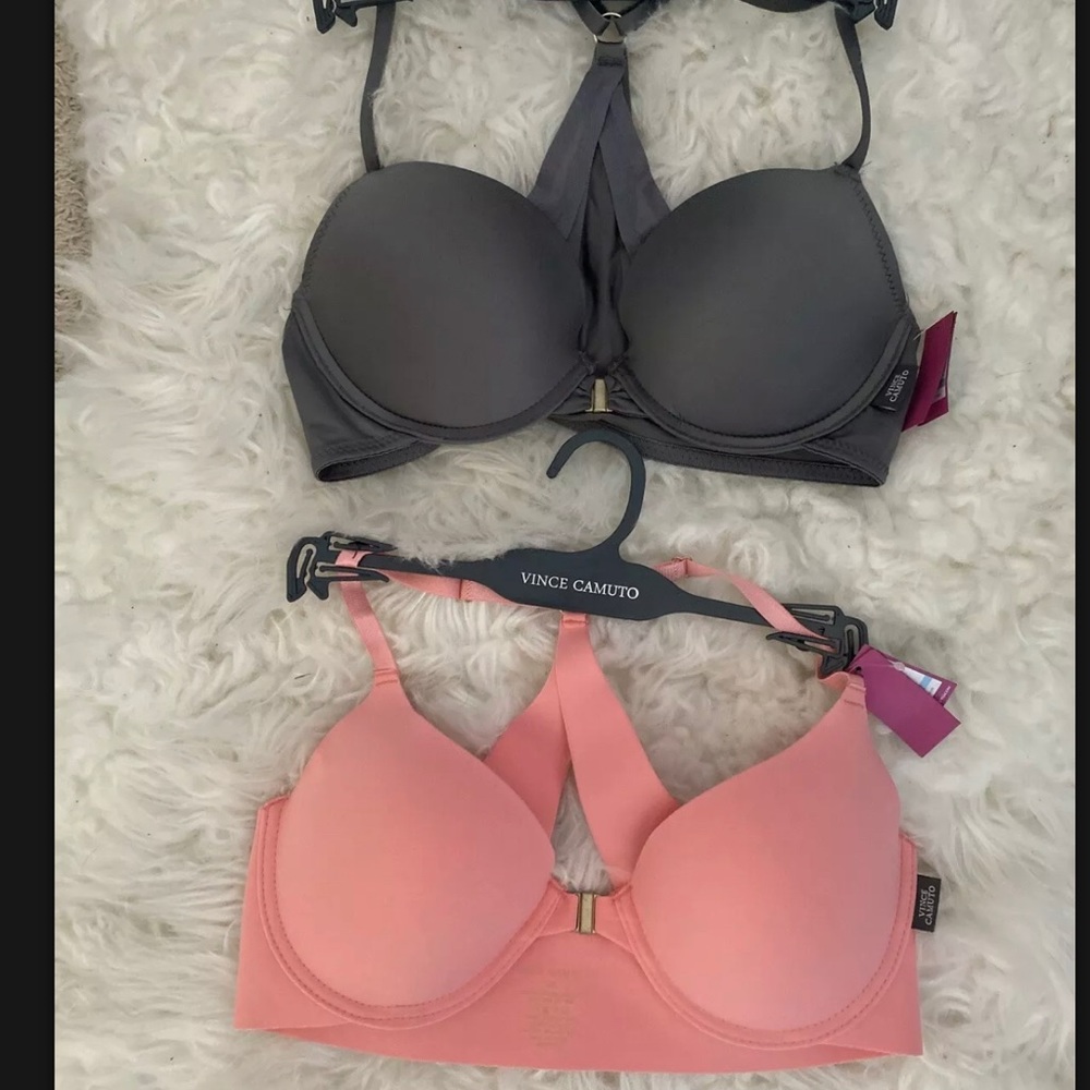 VINCE CAMUTO Front Closure RACERBACK PUSH- UP 34C